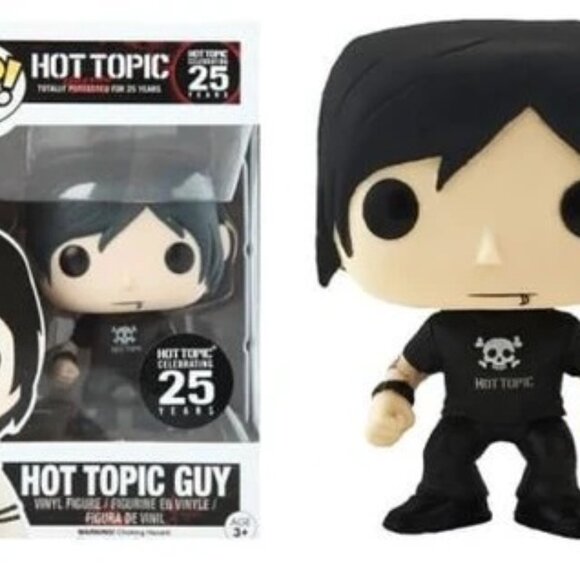 Funko Pop! Vinyl: Hot Topic Guy - Hot Topic (Exclusive) 25 years - Picture 2 of 3